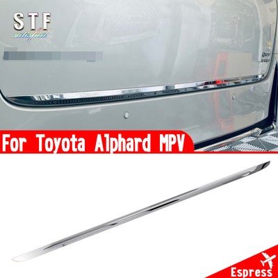 For Toyota Alphard MPV 2024 2025 Rear Trunk Lid Below Trim Molding Decoration
