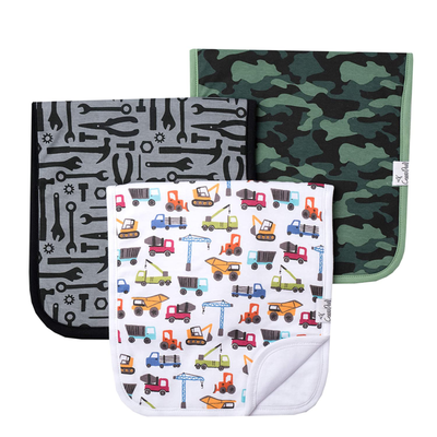 Burp rag best sale size