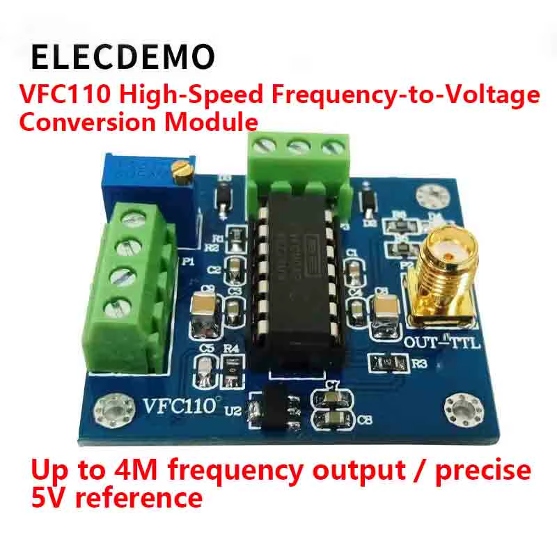 VFC110 Voltage-to-frequency module High-speed voltage-to-frequency conversion mo
