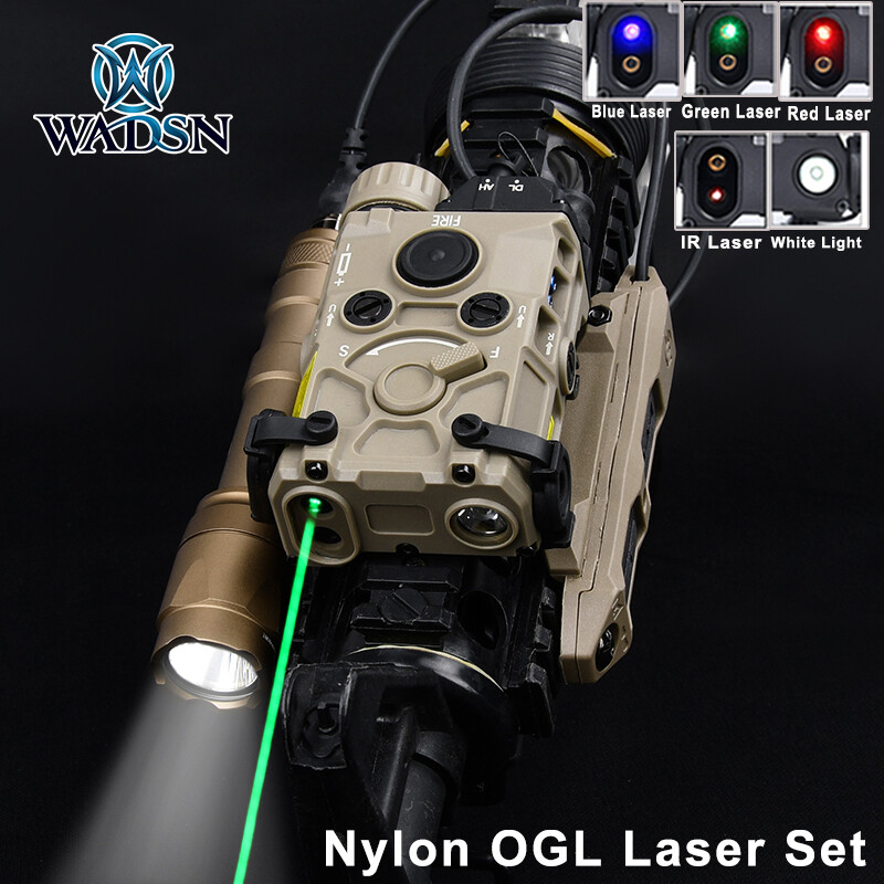 Airsoft OGL Red Green Blue Strobe Laser IR M600 Flashlight Airsoft OGL Red Green Blue Strobe Laser IR M600 Flashlight