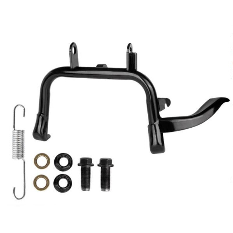 Motorcycle Scooter Bike Double Foot Side Stand Parking Leg Kickstand Adjustable