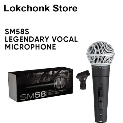 SM58-LC Dynamic Wired XLR Professional Vocal Microphone NEW