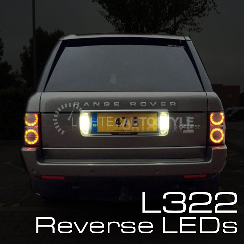 RANGE ROVER L322 CANBUS REVERSE LED LIGHT KIT UPGRADE BRIGHT PURE XENON