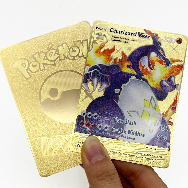 Pokemon Charizard VMAX (Shiny Glurak Gigantamax) Englisch - Custom Trading Card