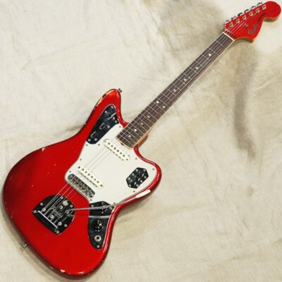 Used Fender USA Jaguar '66 Dot w/Binding Matching Head