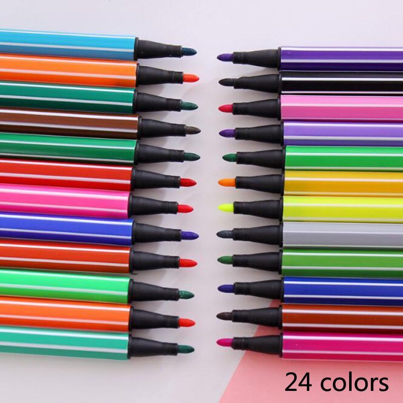 Chancellory Markers Children Painting Color Office School Pen