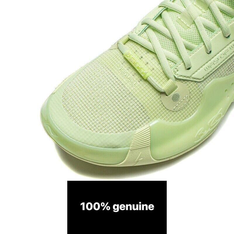 Pre-owned Li-ning Way Of Wade 10'avocado's Day 'men's Basketball Shoes Abas083-5- In Green