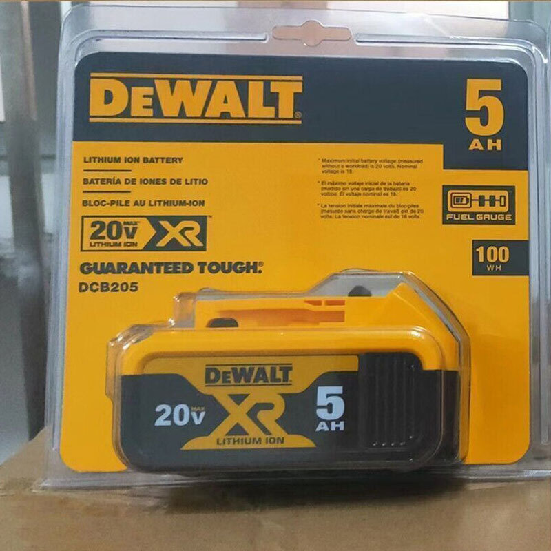 1PACK Brand New Dewalt 20 Volt 20v Max XR Li-Ion 5.0 AH Batteries DCB205
