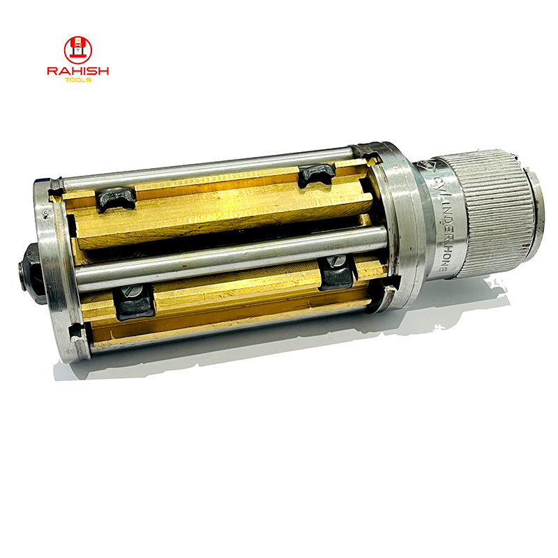 Cylinder Engine Hone Kit 2-1/2" To 5-1/2" Honing Machine + 4 Grit Stones