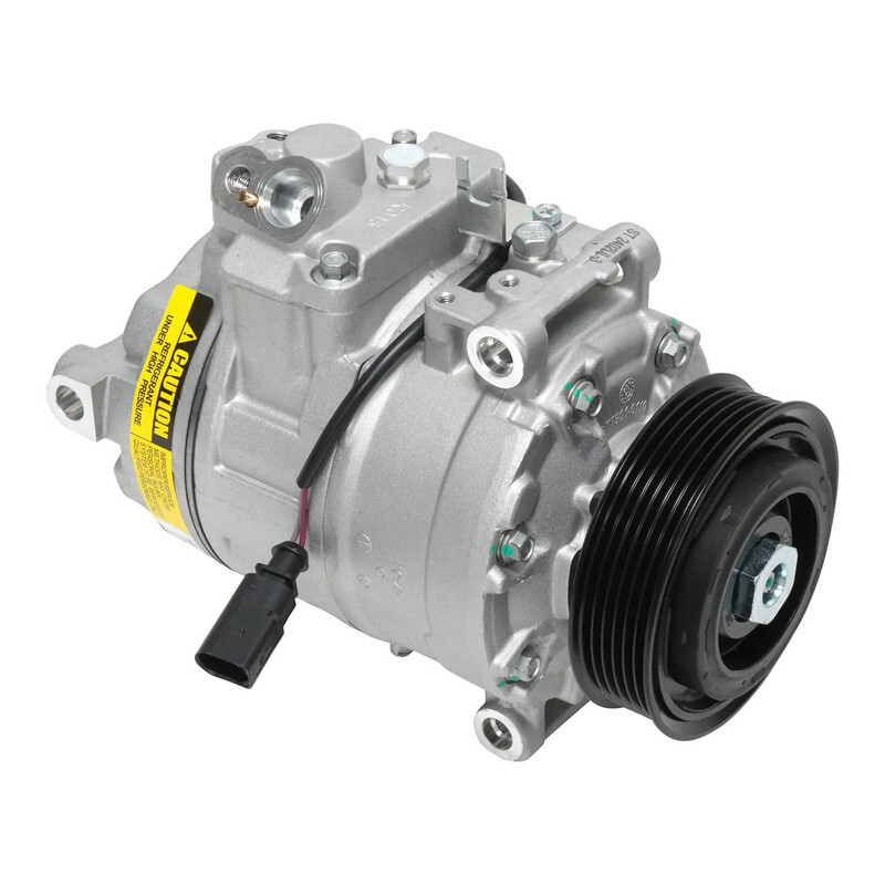 New A/C Compressor for 11-18 Vw Amarok 10-19 Transporter - L4/V6 2.0L/3.0L - Picture 2 of 7