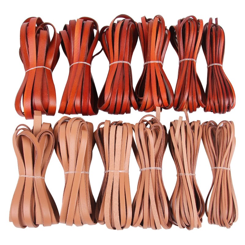 5m-genuine-cow-hide-leather-wide-flat-cord-rope-strips-straps-string-crafts-diy