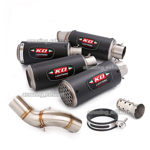 For Kawasaki Z900 2020-2023 Motorcycle Exhaust Mid Pipe 51mm