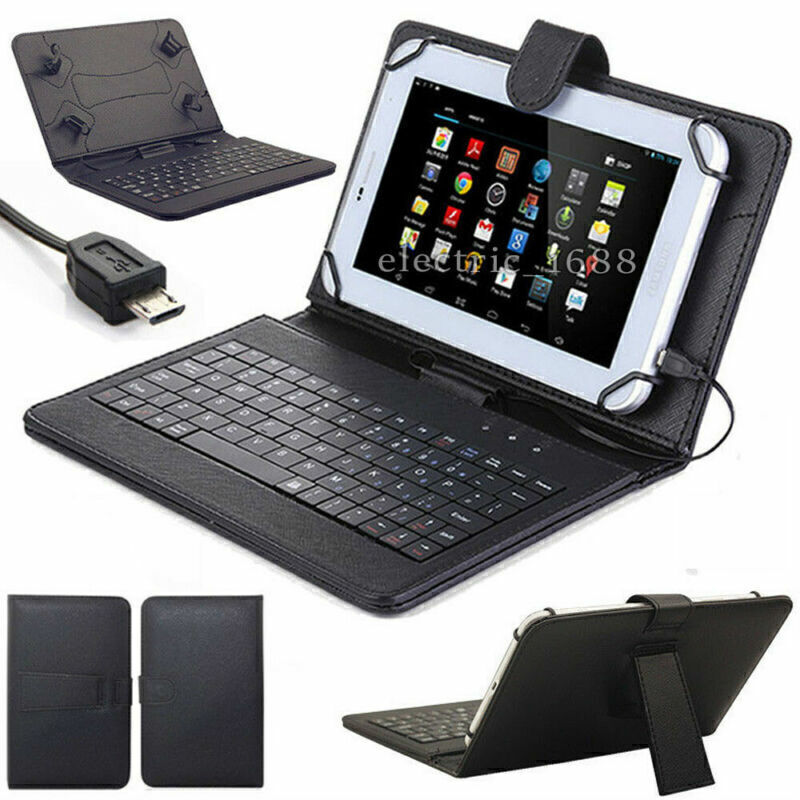 USB Keyboard Tablet Leather Case Cover Stand For Galaxy Tab A 8.4 2020 SM-T307U