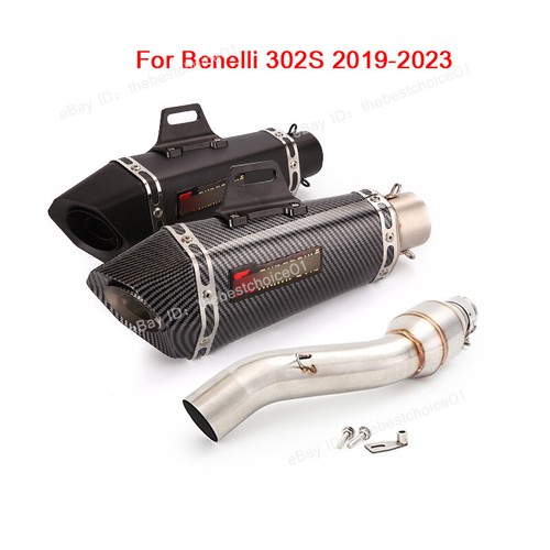 For Benelli 302S 2019-2023 Modified Exhaust System Muffler
