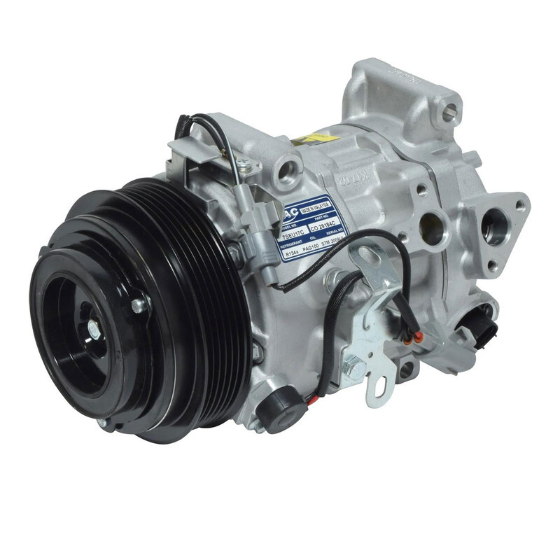 New A/C Compressor for 13-18 Toyota RAV4 - L4 2.5L - Picture 2 of 8