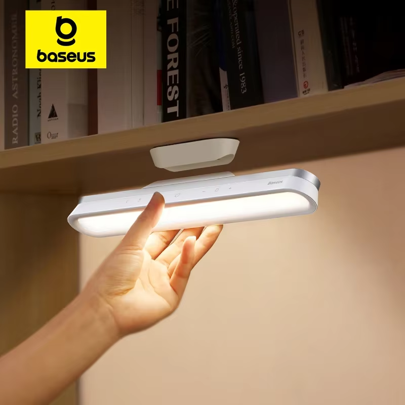 Magnetic Desk Lamp Hanging LED Table Lamp Chargeable Stepless Dimming Cabinet Ni