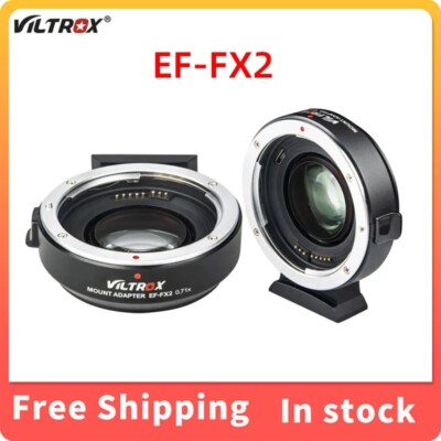Viltrox EF-FX2 Lens Adapter Focal Reducer Booster 0.71x for Canon EF to Fuji X