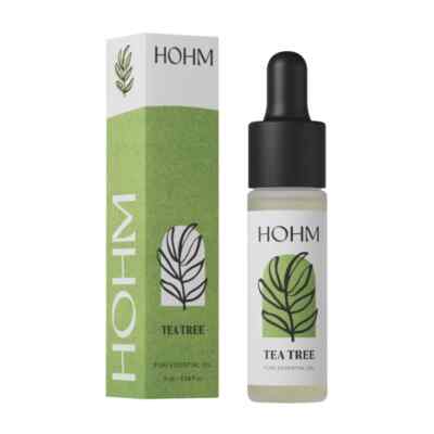 Hohm Tea Tree Essential Oil - Natural, Pure Essential Oil 15 mL