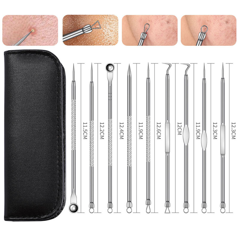 Acne Needle Blackhead Remover Pimple Blemish Comedone Extrac
