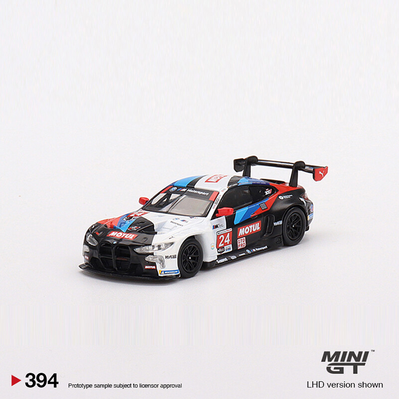 MINI GT 1:64 Model Car BMW M4 GT3 #24 Alloy Die-Cast Sport