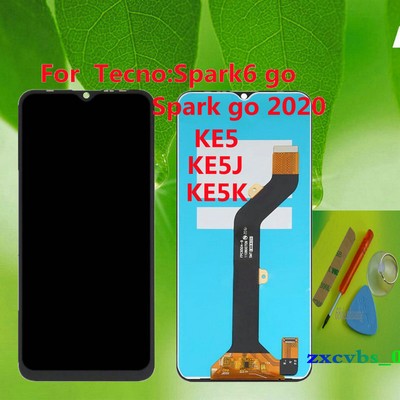 LCD Display Touch Screen Assembly For Tecno Spark 6 KE7 / 6 Air KE6 / 6 GO KE5
