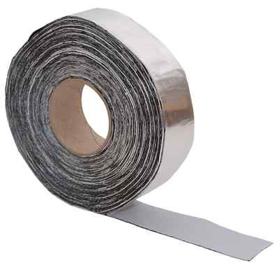 5 lfm Rolle Alu Butyl Dichtband, Butylband, Abdichtband, Klebeband, 50mm