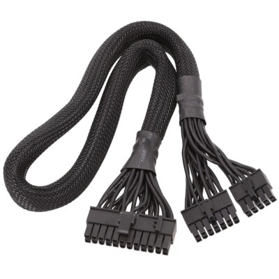 14+10Pin to 24 Pin ATX Supply Cable 20+4 Pin PC PSU Motherboard Cable for AX1 US