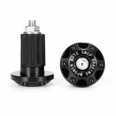 7/8'' Motorcycle Dirt Bike CNC Handlebar Grips Handle Bar End Cap Plugs Slider