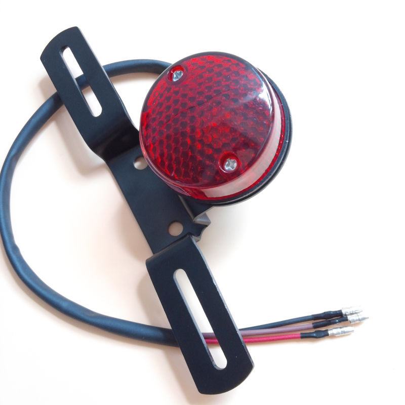 Rück- und Bremsleuchten in Rot für Motorrad