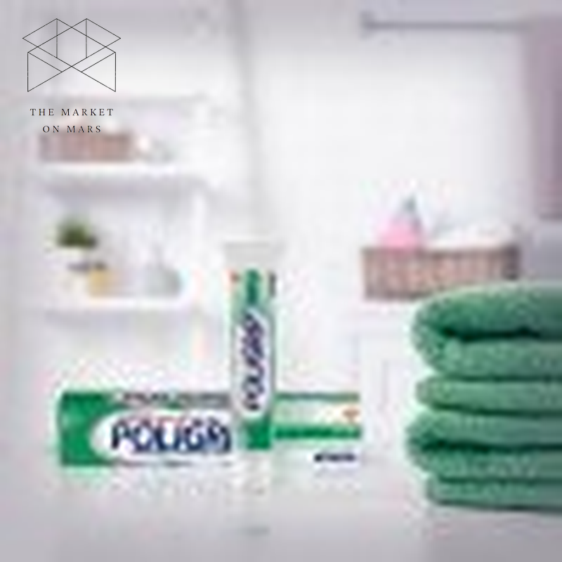 Super Poligrip Denture and Partials Adhesive Cream 2.4 Oz, 3 Pack Free Ship ✅✅✅