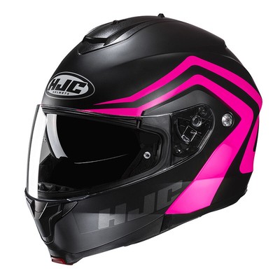 HJC C91N NEPOS MC8 PINK M Women's Modular Motorcycle Flip Up Helmet