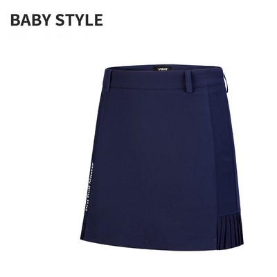 PGM Slim Women Golf Skirts Breathable Pleated Skorts A-Lined Sports Pantskirts