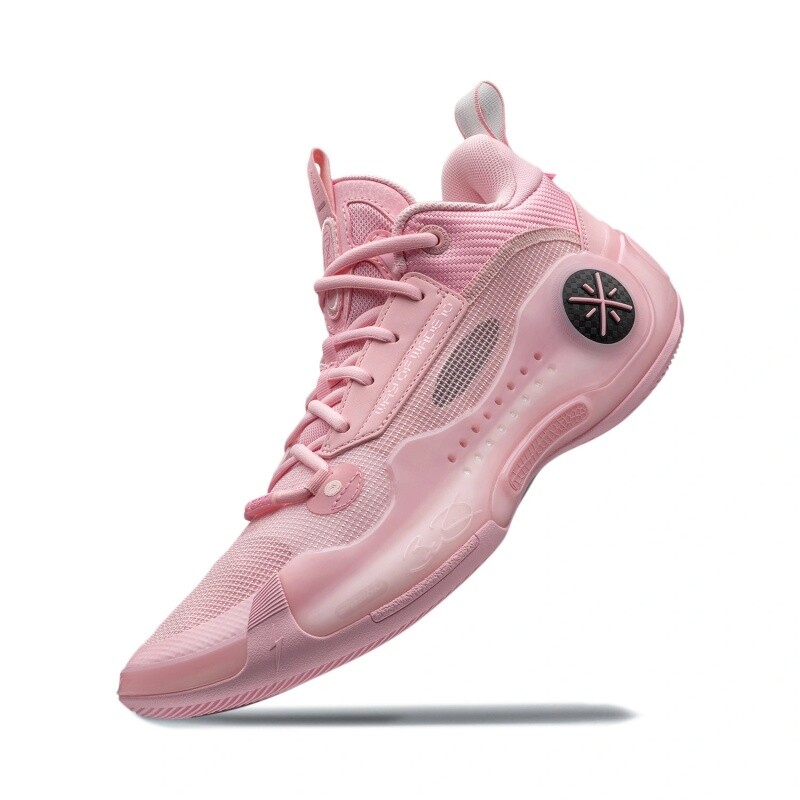 Pre-owned Li-ning Way Of Wade 10 ‘cherry Blossom' Men's Basketball Shoe Abas083-3 In Pink