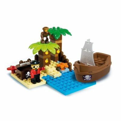 Unico  Plus  PIRATES  ADVENTURES ,37pcs