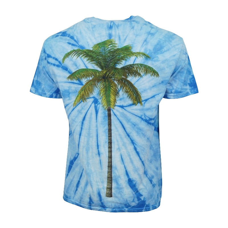 ФУТБОЛКА PTC TOKYO PALM TREE CREW TIE DYE