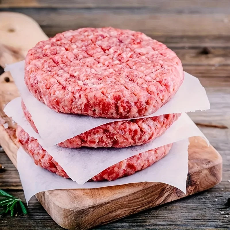100 Thick and Non-Stick Baking Paper, Suitable for Storing Hamburgers, Cookies,