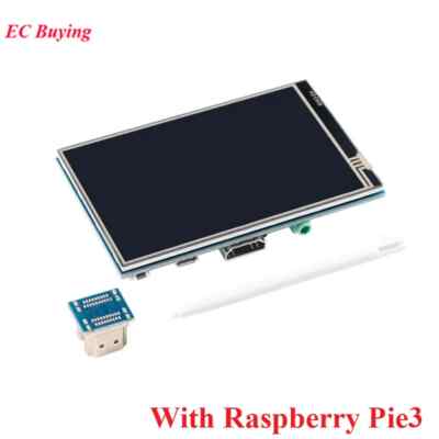 4 Inch HDMI USB Touch Screen Display Module 800x480 TFT IPS for Raspberry Pi