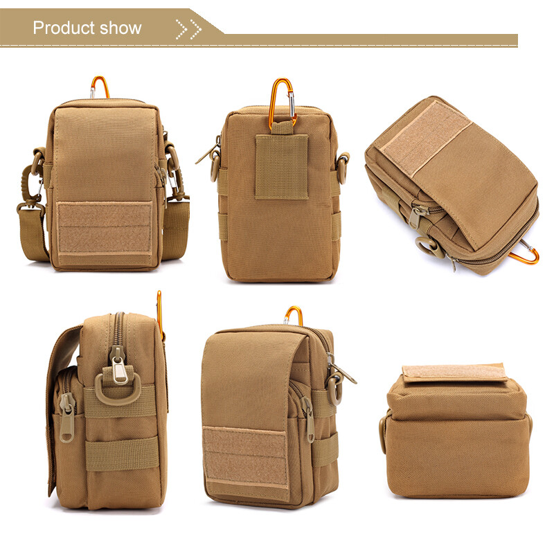 Small Tactical Molle Pouch Military Waist Belt Pouch EDC Utility Gadget Belt Bag