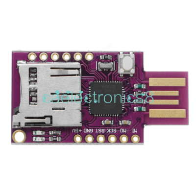 1X MicroSD Virtual Keyboard Badusb USB TF Memory Keboard ATMEGA32U4 Module CA