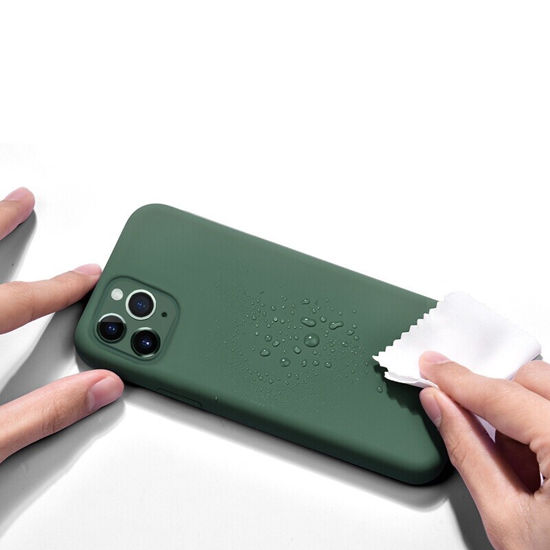 Liquid Silicone Case Camera Lens Cover For iPhone 15 14 13 12 11 Pro XS Max XR