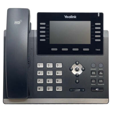 Yealink T46S Gigabit IP Phone (SIP-T46S) - Refrb (Grade A) w/1-Year Warranty