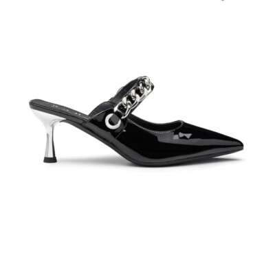 

Женские сандалии CULT Leather Pink 3883 Сандалии W из лакированной кожи CLW388300 Black Sc