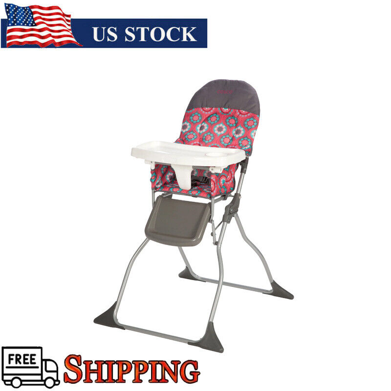 Simple Fold Full Size Baby High Chair W/ Adjustable Tray Toddler Portable Seat