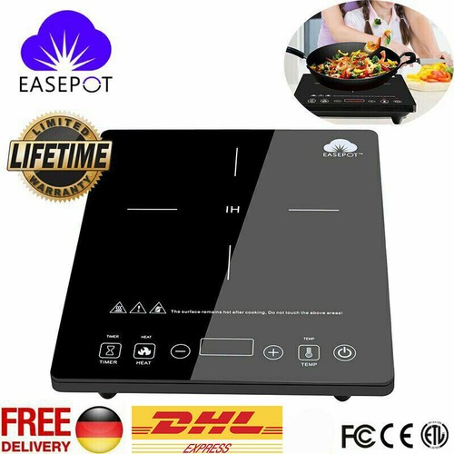 Induktionskochplatte 2000W einzeln Induktion Kochfeld Kochplatte HomeTronics 