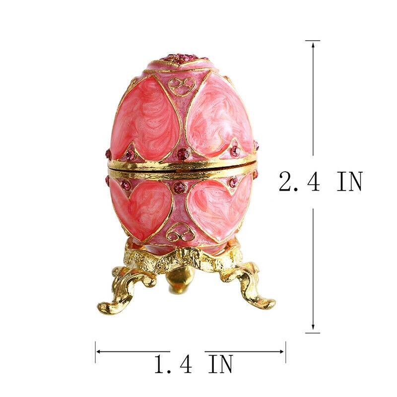 , Jewelry Box Casket Enamel Perfect Gift