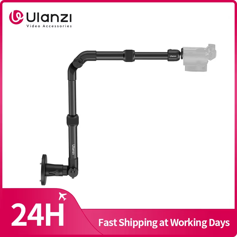 Magic Arm Camera Wall Mount for Camera 2KG Load Angle Length Adjustable Wall Mag