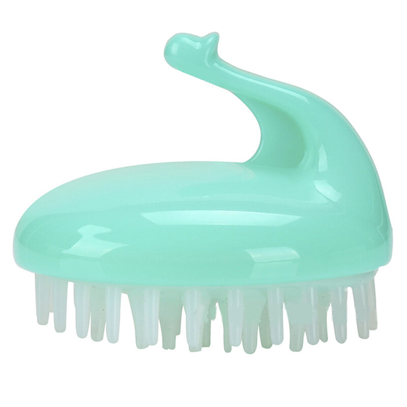 Handheld Silicone Scalp Massage Brush Washing Comb Mini Head Meridian Massag.IT