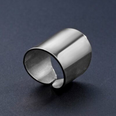 Fashion Womens Mens Hollow Punk Open Knuckle Ring Gold Silver Plated Jewelry