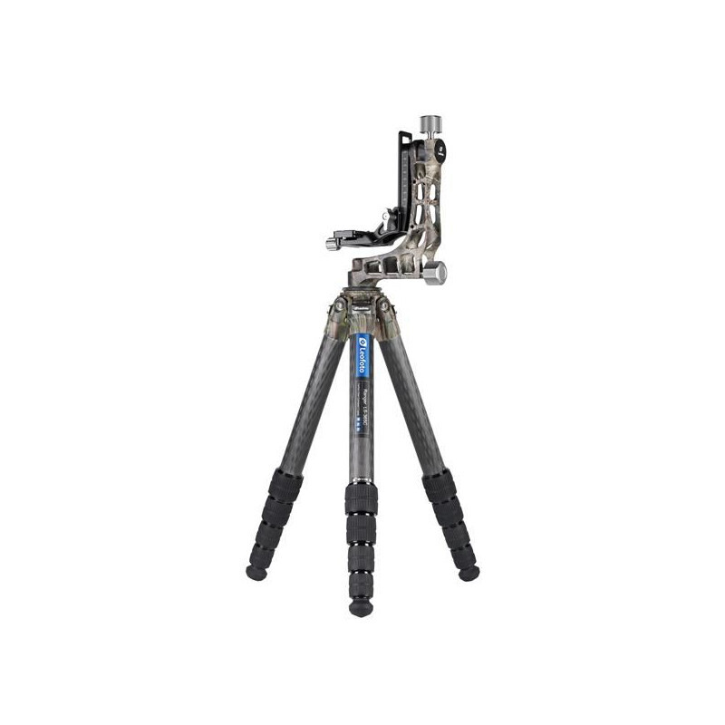 LEOFOTO Ranger LS-365C Trépied en Fibre de Carbone avec Cardan PG-1 (Camouflage)