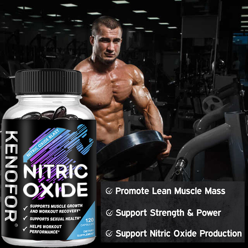 Nitric Oxide Capsule L Arginine 3X Strength-Support Nitric Booster for Strength